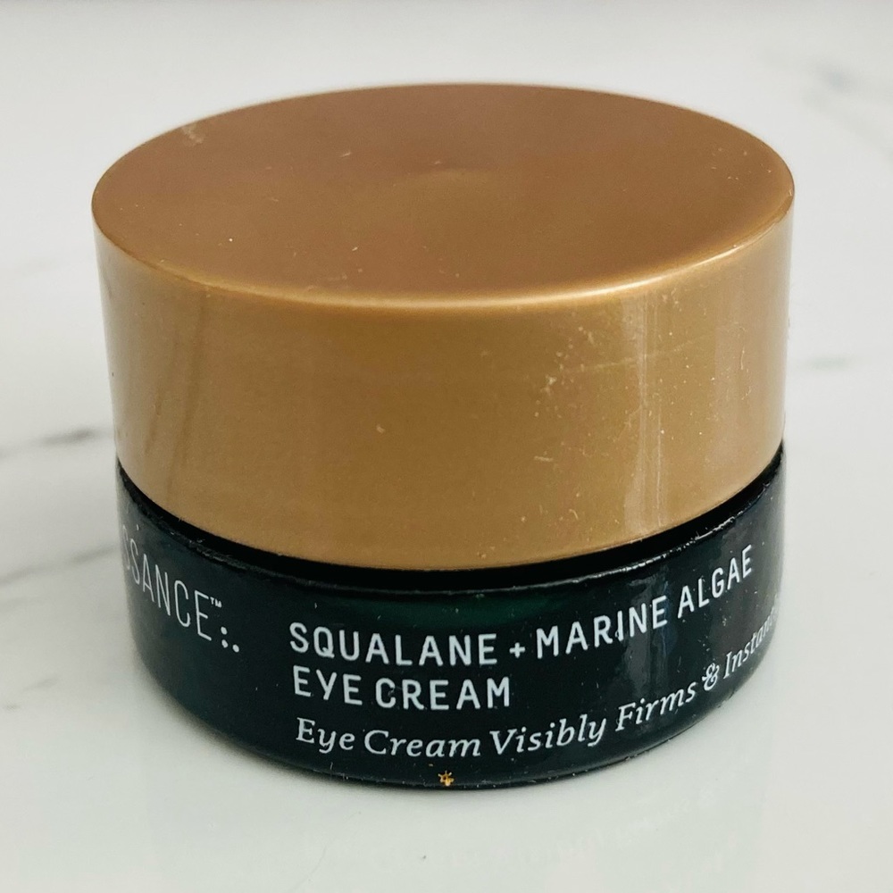 NEW Biossance Squalane + Marine Algae Eye Cream Travel Size 3 mL / 0.1 oz NWOB!